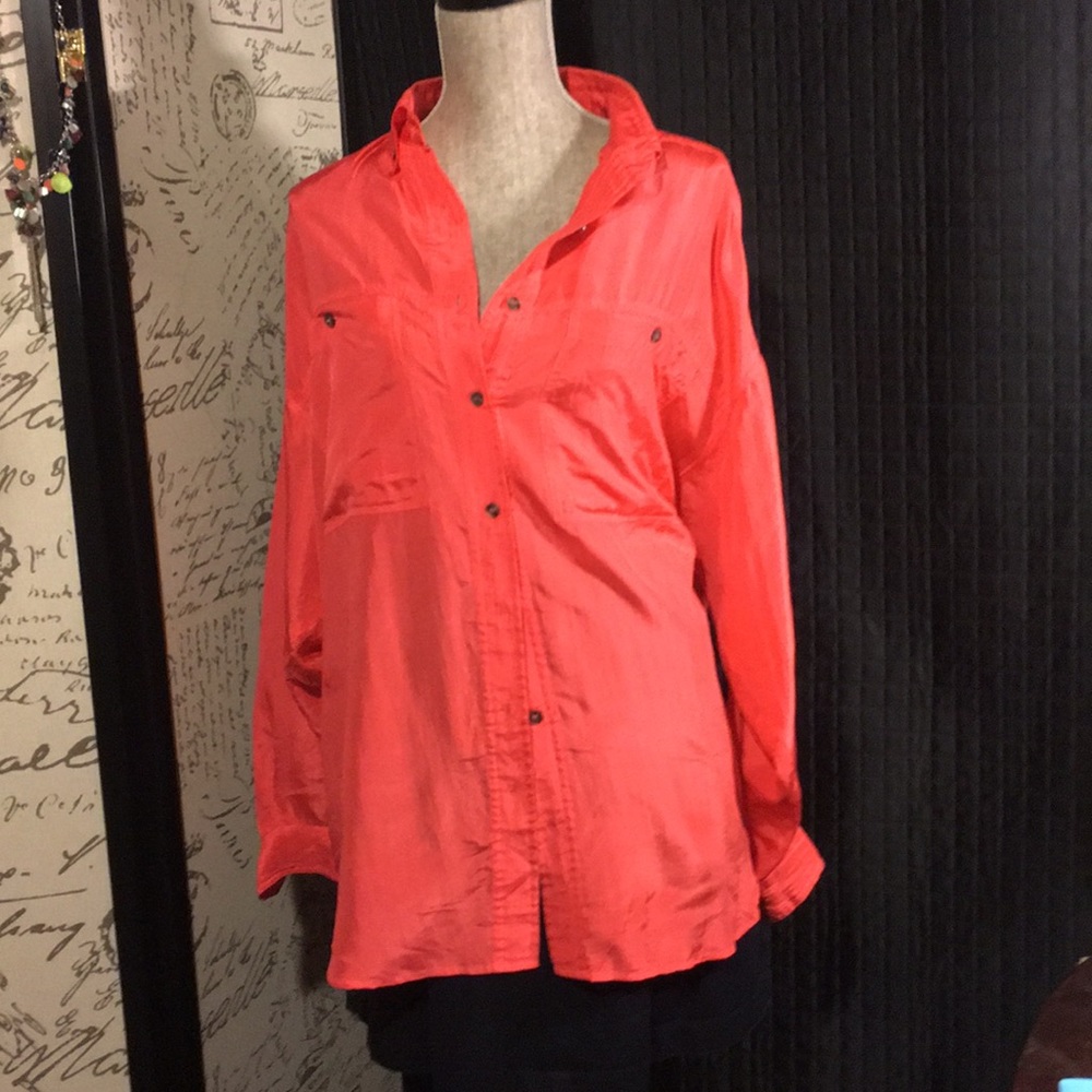 Express silk blouse